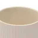 6 inch ceramic pot beige top view.webp